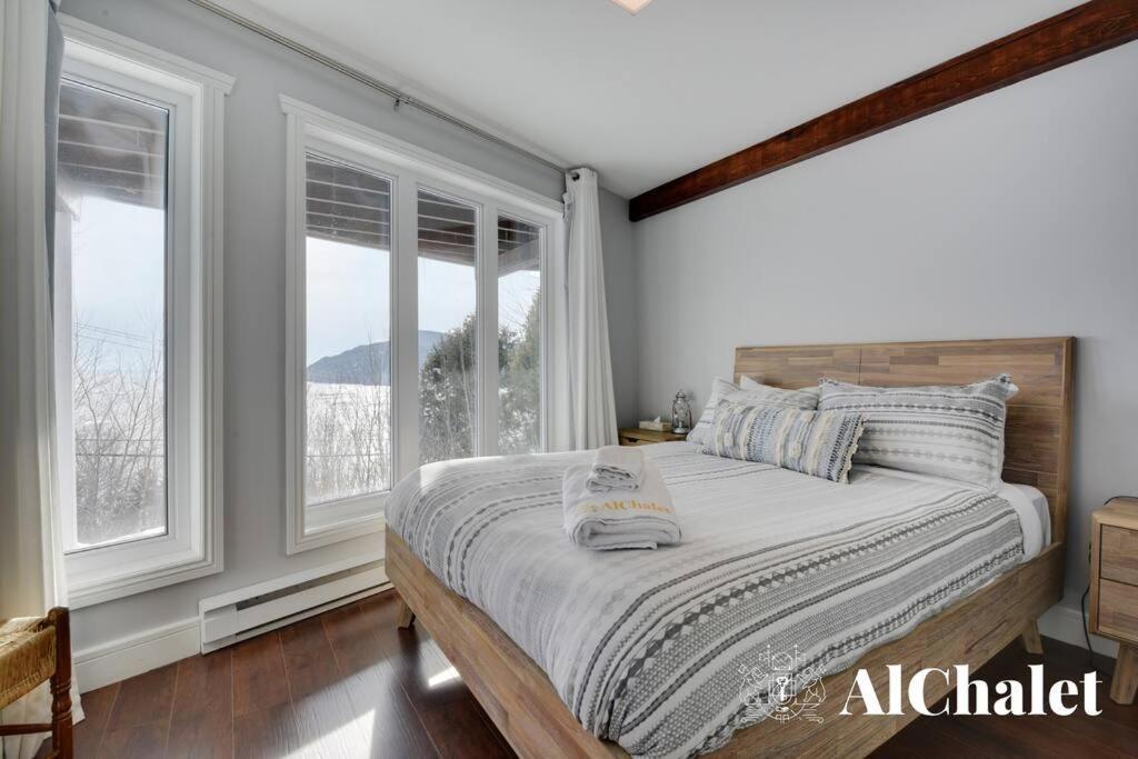 Aelpha-M - Magnifique Vue Sur Le Fleuve Villa Baie-Saint-Paul Exterior photo